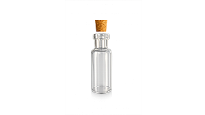 Penicilina 4ml com rolha - Kit 50 unidades