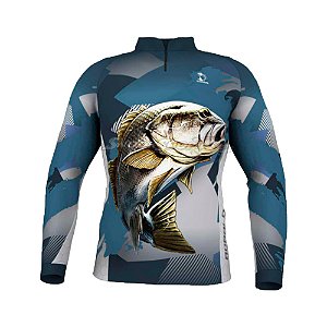 Camiseta Dorsal Prime Robalo Oceano