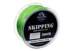 Linha Arsenal da Pesca Skipping - Verde 300m