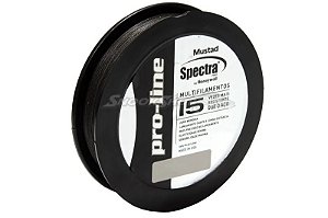 Linha Mustad Pro Line Spectra 0,22mm 20Lb - Cinza