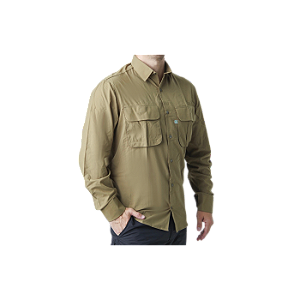 Camisa De Pesca Mar Negro Classic Pro - Caqui
