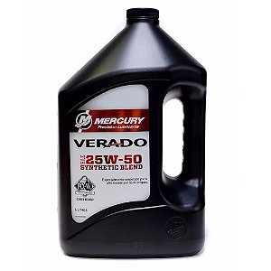 Óleo Mercury Sintético 25w50 p/ Motores de Popa 4T
