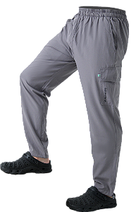 Calça Masculina De Pesca Mar Negro Flex Chumbo