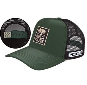 Boné Mar Negro Respect For Fish