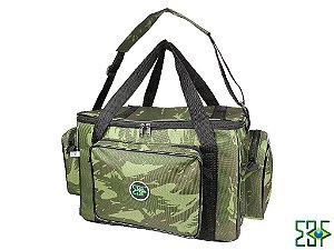Bolsa de Pesca Apetrecho P Combat EBF Camuflada Verde