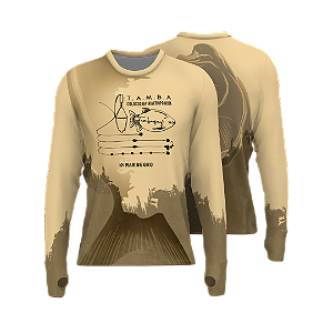 Camiseta Masculina Flex Mar Negro Tamba Bóia