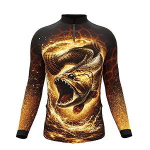 Camiseta de Pesca Dorsal Traira 09