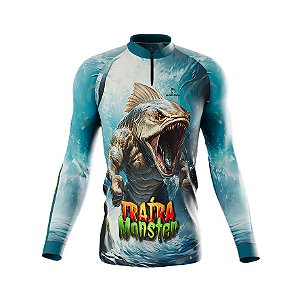 Camiseta de Pesca Dorsal Traira Monster
