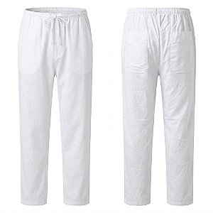 Calça Algodão Branca