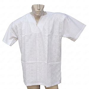 Bata Afro Branca - Tribal