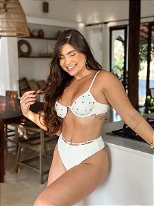 Top Balli e Tanga Hot Pant Offwhite