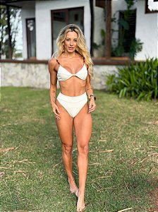 Top Kallas e Tanga Hot Pant OffWhite