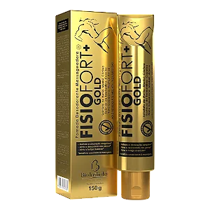 Pomada Desodorante Massageadora Fisiofort+ Gold 150g - Bio Instinto Cosméticos