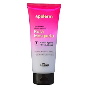 Loção Hidratante Corporal Apiderm Rosa Mosqueta 190g - Apinil Cosméticos