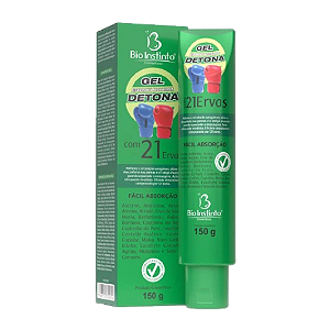 Pomada Gel Massageador Detonador 21 Ervas Bio Instinto