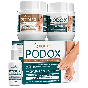 Kit Spa Dos Pés Podox 3 Itens Bio Instinto