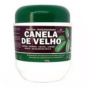 Pomada Massageadora Canela de Velho 240g Bell Corpus