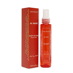 Body Splash Royal Amber 130ml Lady Beauty
