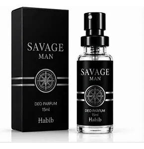 Mini Perfume Savage Man unisex 15ml Longa Duração