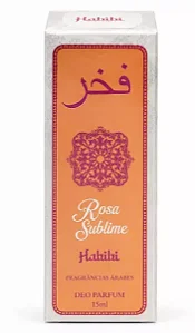 DESCRIÇÃO PERFUME DE BOLSA HABIBI ARABE - ROSA SUBLIME