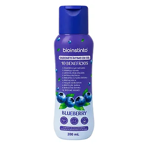 Sabonete Intimo em Gel 10 Benefícios Blueberry 200ml