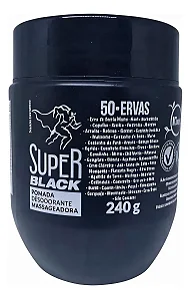 Pomada Massageadora Super Black 50 Ervas 240g