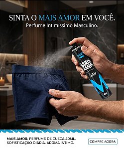 Perfume de Cueca Mais Amor 40ml