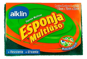 Esponjas Multiuso Antibacteriana Cozinha Alklin