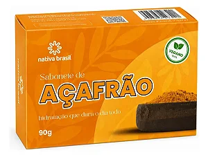 Sabonete de Açafrão Nativa Brasil 90g