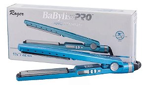 Chapinha Nano Titanium BabylissPro Original Bivolt