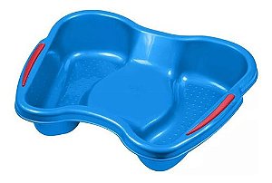 Bacia Para os Pés Pedicure Relaxamento Azul Santa Clara