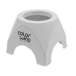 Suporte de Mesa Branco para Secador de Cabelo - Santa Clara