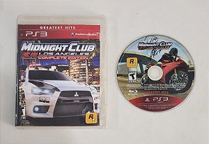 Midnight Club: Los Angeles - Ps3 ( USADO )