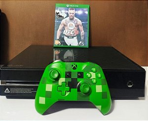 Console - Xbox One Fat 500gb com 1 jogo ( USADO )