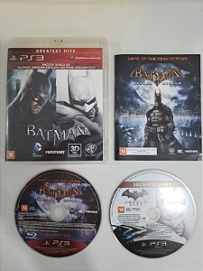 Batman: Arkham Asylum + Arkham City - PS3 ( USADO )