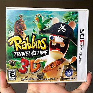 Rabbids Travel In Time 3d - Nintendo 3ds ( USADO )