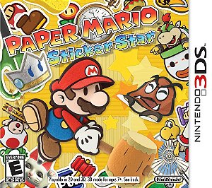 Paper mario sticker star - Nintendo 3ds ( USADO )