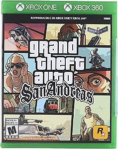 Grand Theft Auto GTA San Andreas - Xbox 360/Xbox One ( USADO )