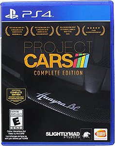 Project Cars PS4 mídia física