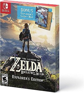 THE LEGEND OF ZELDA BREATH OF THE WILD EXPLORERS PACK - Nintendo Switch ( USADO )