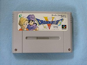 Dragon Quest V - Famicom  Super Nintendo - JP Original ( USADO )