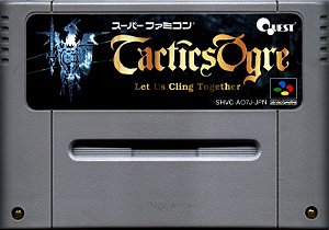 Tactics Ogre - Famicom  Super Nintendo - JP Original ( USADO )