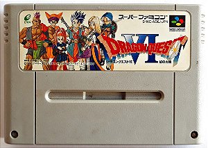Dragon Quest VI - Famicom  Super Nintendo - JP Original ( USADO )