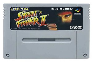 Street Fighter 2 - Famicom  Super Nintendo - JP Original ( USADO )