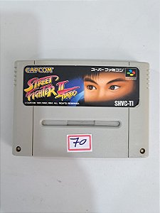 Street Fighter 2 Turbo - Famicom Super Nintendo - JP Original ( USADO )