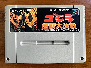 Godzilla Monster Battle - Famicom  Super Nintendo - JP Original ( USADO )