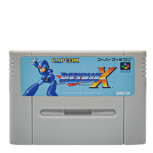 Rockman X - Famicom  Super Nintendo - JP Original ( USADO )
