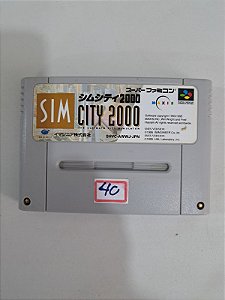 Sim City 2000 - Famicom Super Nintendo - JP Original ( USADO )