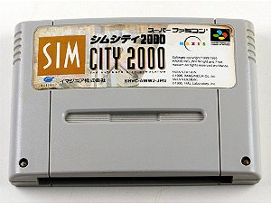 Sim City 2000 - Famicom  Super Nintendo - JP Original ( USADO )