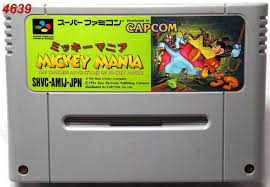 Mickey Mania - Famicom  Super Nintendo - JP Original ( USADO )